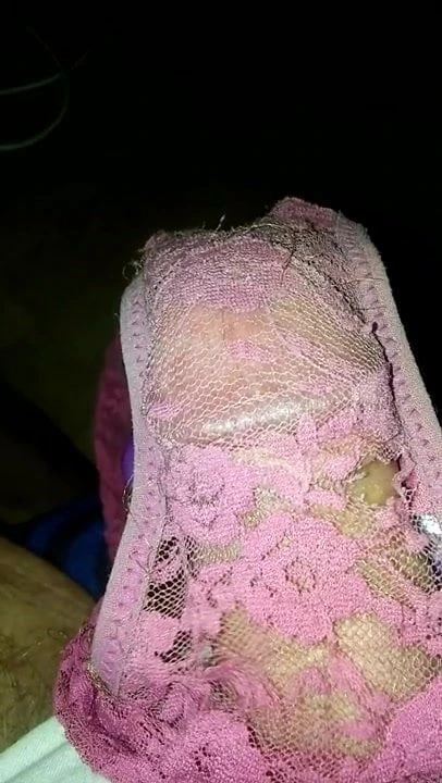 Cumming in wife's used panties