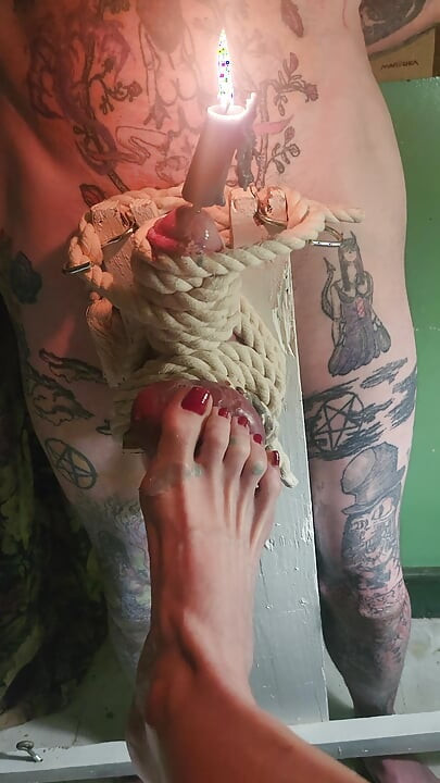 Goode Girl Chłosta Kule Przez Świecę Pt2