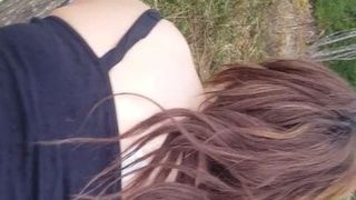 18 year old horny teen milf fucked – risky public sex