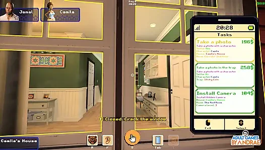 Ep4: camila'nın bahçe egzersizi - seksi komşum 2 (oyun)