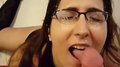 Step Mom With Glasses & Boots Facial