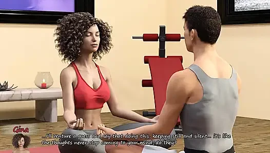 Big city pleasures: sexy ebony girl in yoga pants - ep. 24