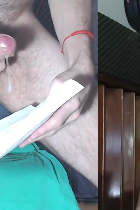 Stor Cumshot Stor Penis Argentinsk, Amatør Hjemmelaget