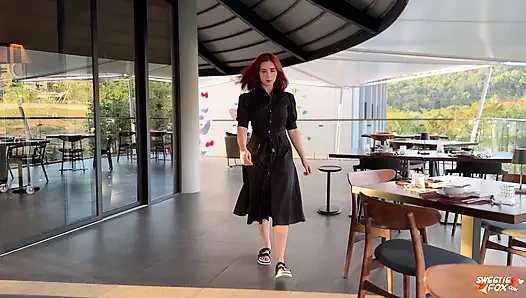A Beautiful Red-Haired Stranger Was Refused, But Still Came To My Room For Sex