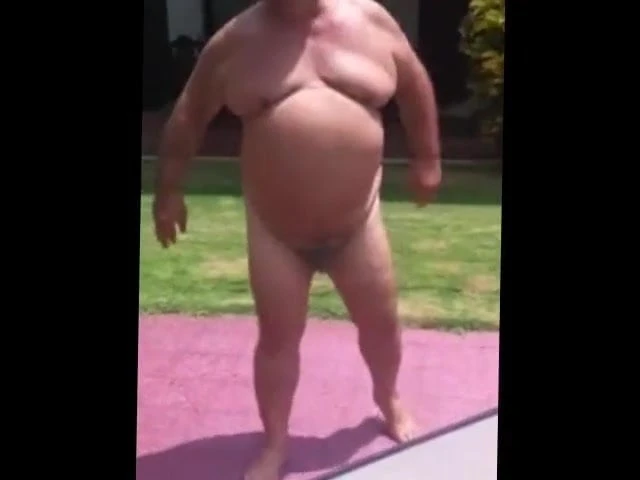 Chubby Daddy Poolside Strip & Plunge