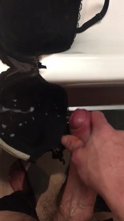 cum on bra