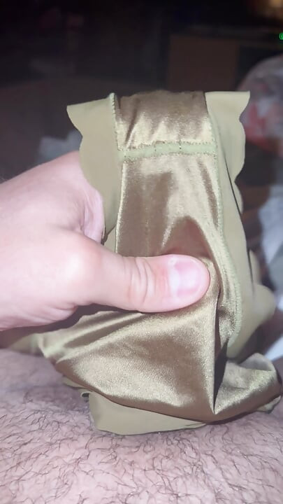 Cum filling nurses silky panties