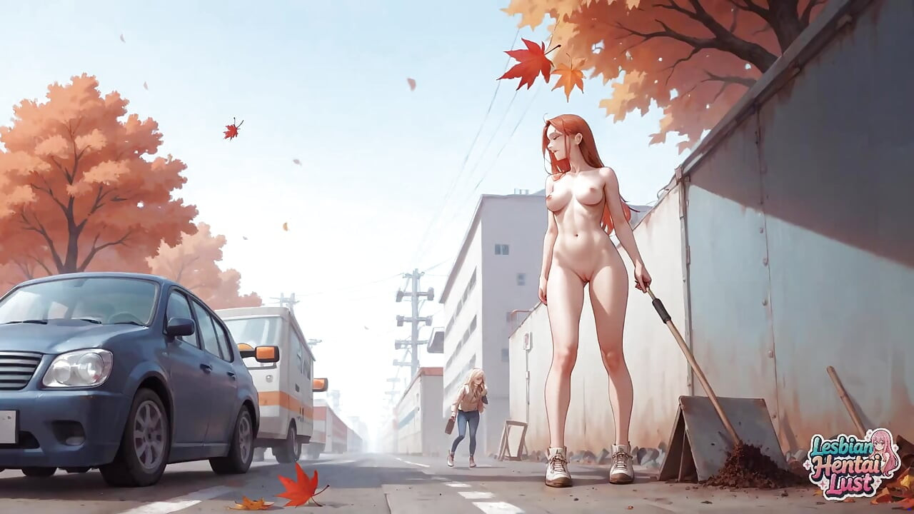 Get Your Horny Heart Racing with Autumn's Blue Hair on the Street's Sultriest Girly-girl Episode - XXX!