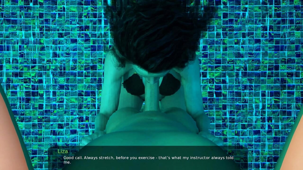 Tante seksi kota v0.6e bagian 61 lesbian hot di kolam renang!! oleh Loveskysan69
