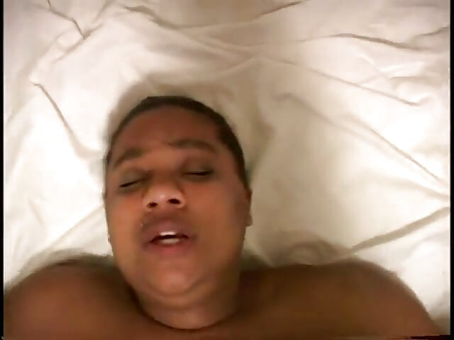 Fat black babe sucks on a thick black cock and gets fucked