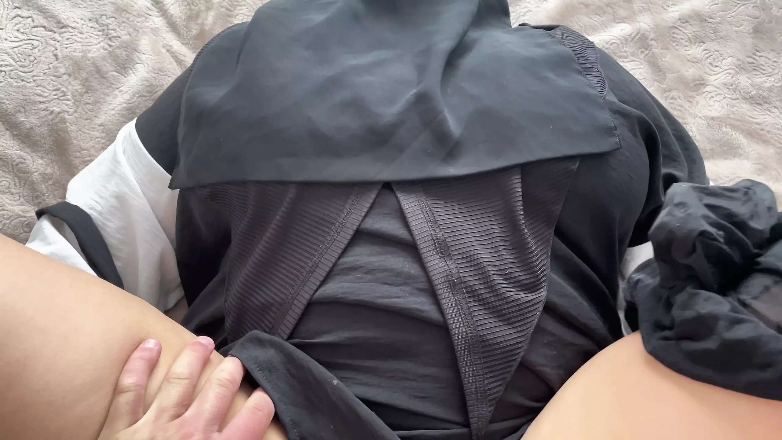 My stepmother was cleaning sexy and my cock got on her elastic ass. Creampie in stepmother, happy stepson