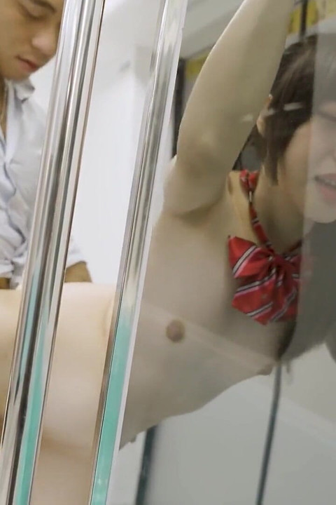 Yuli Gets Fucked by an Invisible Man on the Train