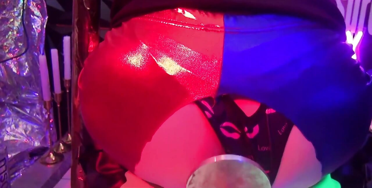 Toypleasurexxx Πρωκτικό με μπλε κόκκινο κώλο
