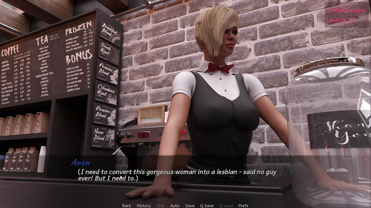 FetishLocator part 3. I make a girl try another girl blondfolded. She cums so quick