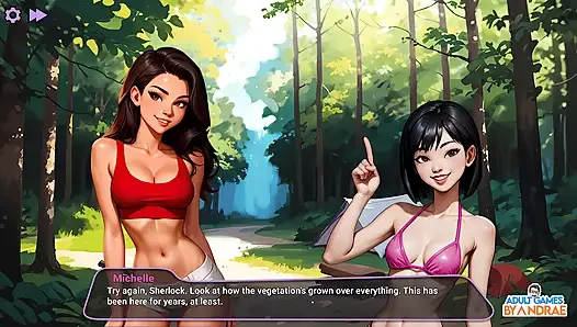 EP2: Fap Adası oyunu yok - Julie ve Tatiana'nın ormanda keşfedilmesi