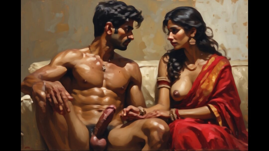 Two foreigner brings hot indian married bhabhi and makes her pussy wet and bangs it till there are satisfied