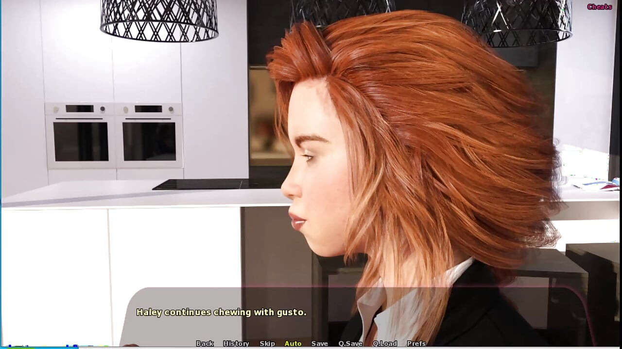 Haley Story #17 - Haley and johannes looked after Adriana's house...Johannes fucked Haley on the dinner table