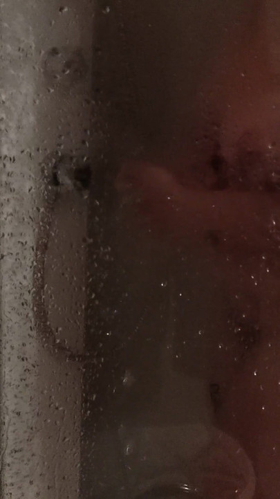 Emotional moment from "Caught my stepsister in shower and she let me watch on big tits and tight pussy"