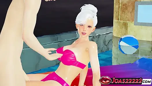 Animasi 3D murasaki wet blonde - pijat toket besar mengerang, masturbasi dildo, fingering memek sempit muncrat di hentai tanpa sensor