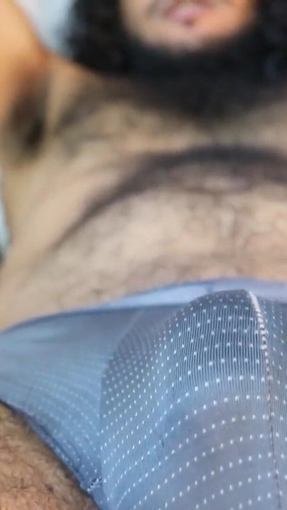 Epic moment from "Hairy Man Plays With Bulge"