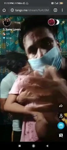 Tango live rubbing boobs on live cam