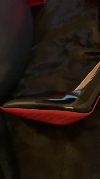 Powerful moment from "Blue Vinyl Leggins, Nylons, High Heel Pumps"