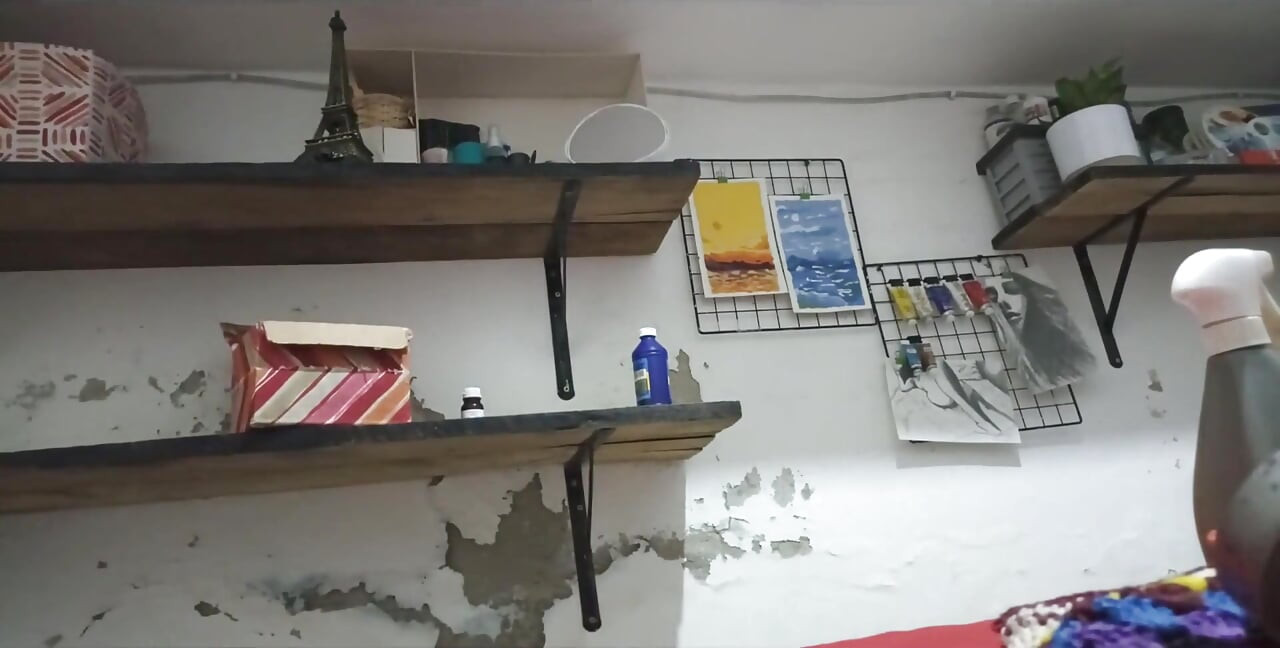 I Left Recording the Cell Phone Chubby Stepsister-in-law in Thong