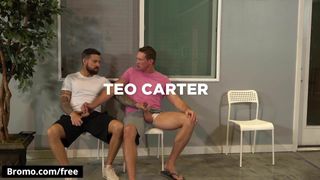 Bromo - steche Paris mit Teo Carter in einer schwanzabhängigen Szene
