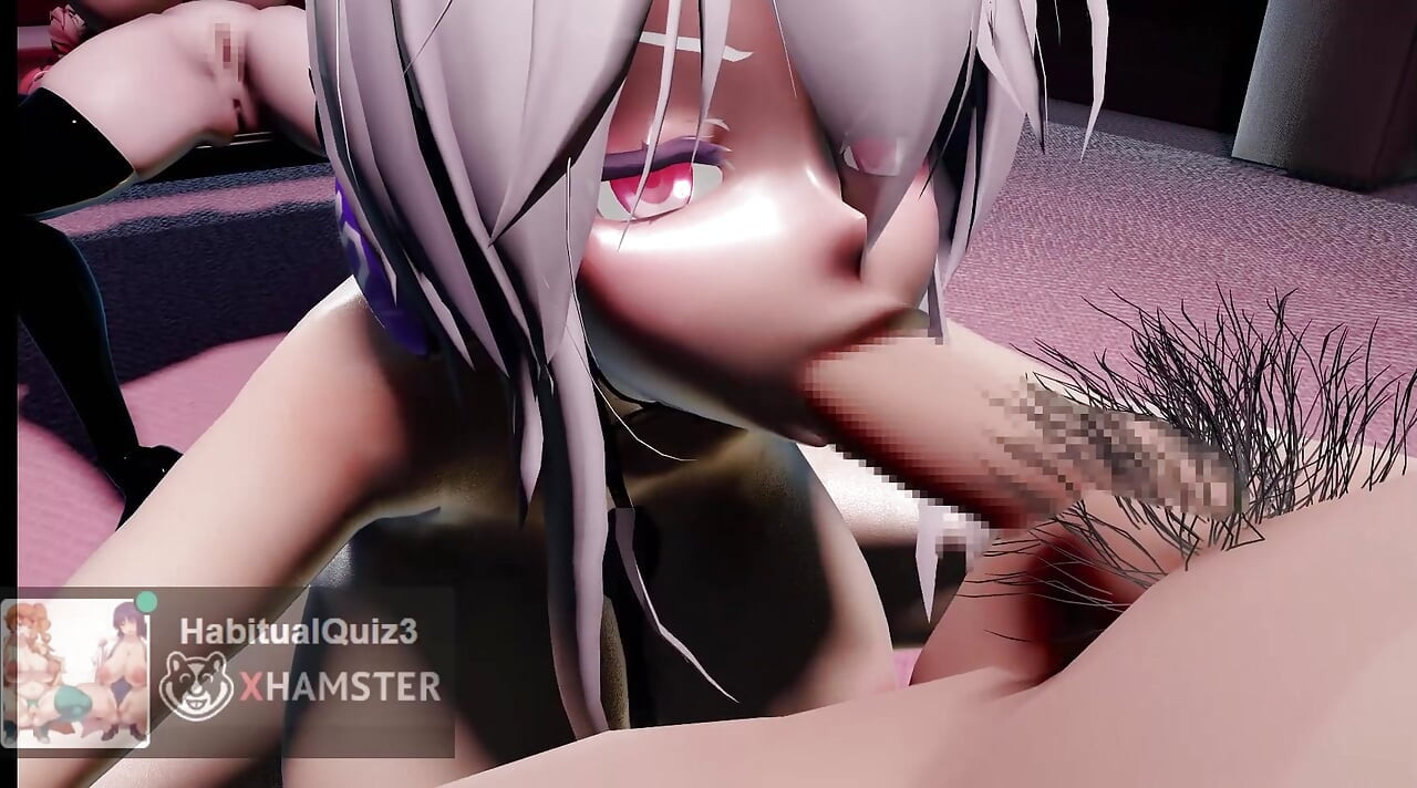 Haku's Cleaning Blowjob Naked 3d hentai mmd r18 anal want to fuck hard ahegao sex ntr