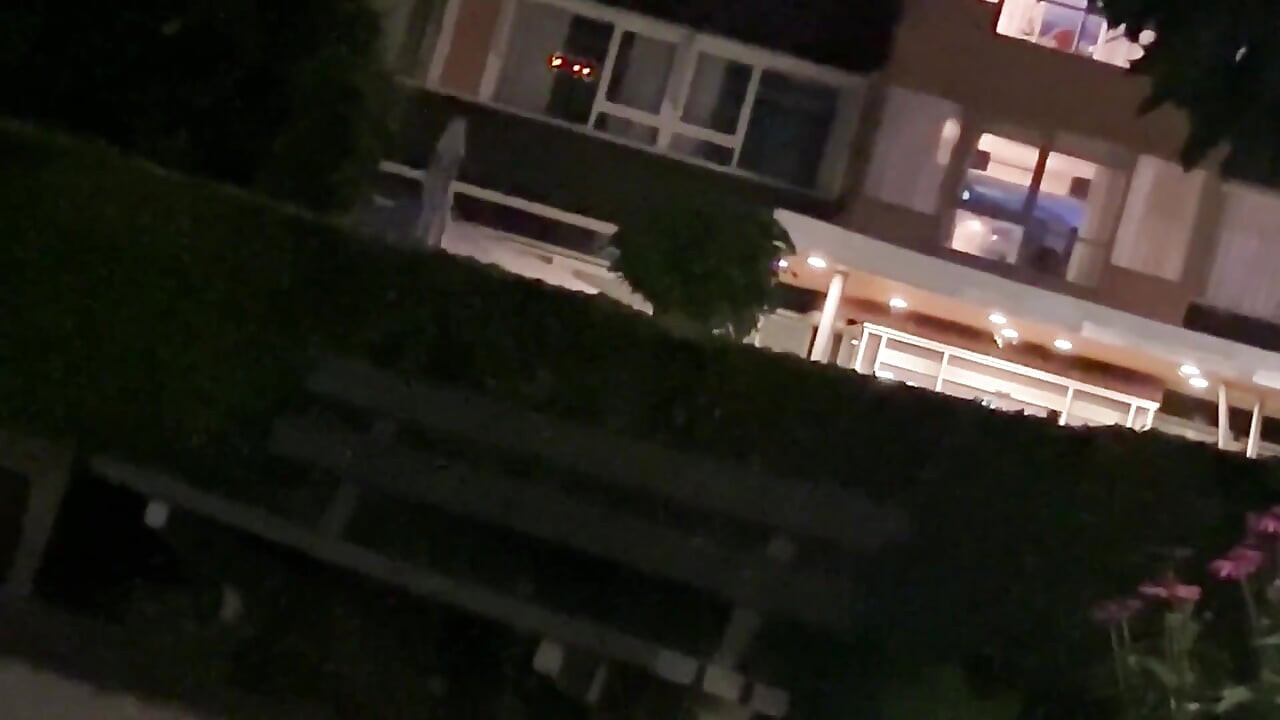 Public Jerk off in Front of a Nurse From the Resthouse