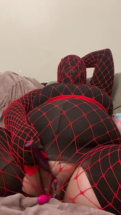 Fishnet Encased Orgasm