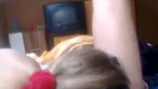 Polish Wife sucks her man out to the end