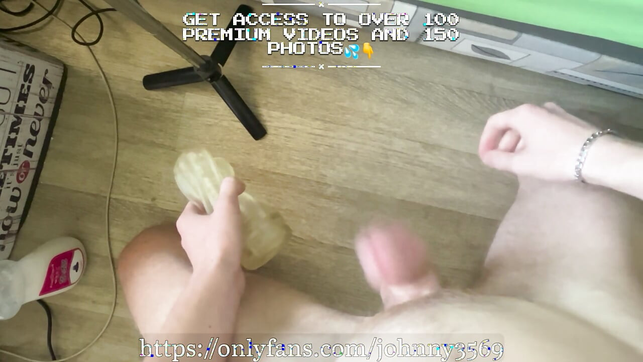 Big Dick Twink Long Fleshlight & Dildo Fuck - Came Hard, Balls Emptied