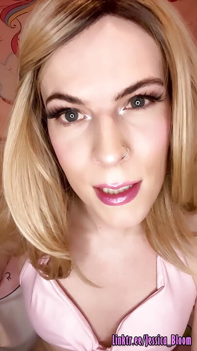 Worship Your Goddess's Huge Trans Cock And Swallow My Load