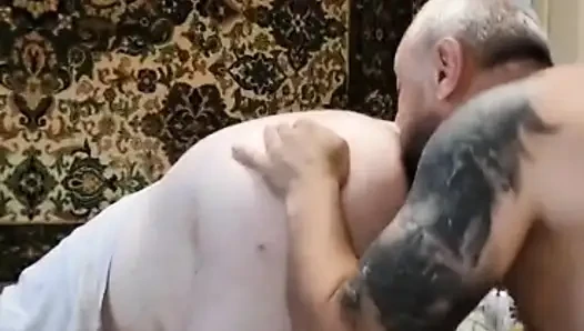 Домашнее видео, большая киска