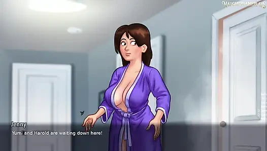 Stepmom Gets Surprise By His Massive Cock In The Shower - Summertime Saga 37 By DarkCookie - 3D Hentai Porn Game