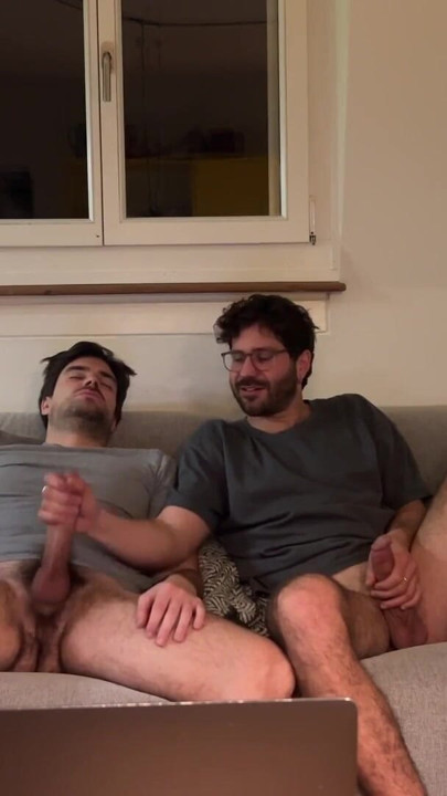 straight friend asked to touch his big cock | Clip 3