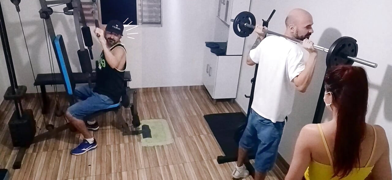 Wife Cheating on Her Husband at the Gym Behind His Back!