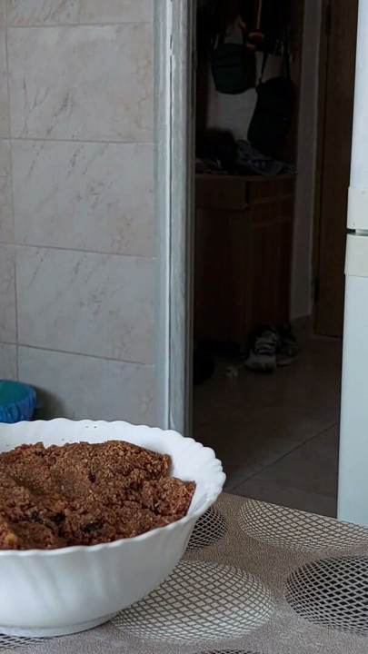 Sensual hairy woman in the kitchen. Sexy mom, hairy pussy, big ass, vacuuming the house naked. Hairy Latina big… | Clip 1
