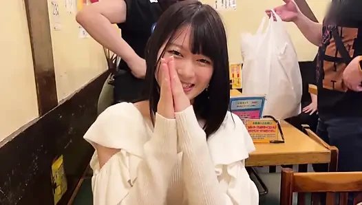 A118F09 A black-haired, pure-looking woman who is a complete mimicry of a man-eating! A wildly lewd sex that gives it her all, unique to One-Night!