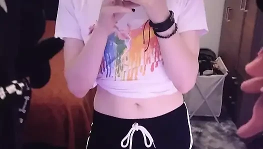 Pride Month Femboy Tease And Masturbates