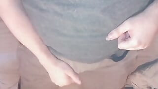 Chubby Hunk's Masturbating Session