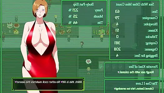 Petugas wanita solgante dengan baju besi pengen banget nyepong kontol besar pria tua bdsm sampai telan sperma