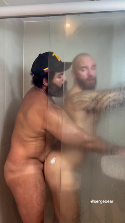 Big Muscular Hairy Bear & Intense Masculine Chemistry | Clip 1