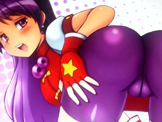 Cum tributo - shorts de athena (king of fighters &#39;98)