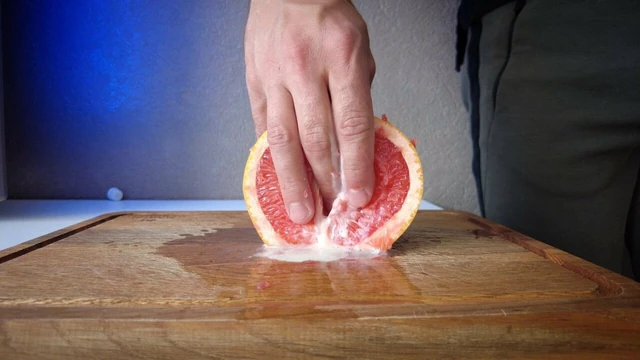 Food fetish, pretend my hands caress your pussy DeluxxxBoy
