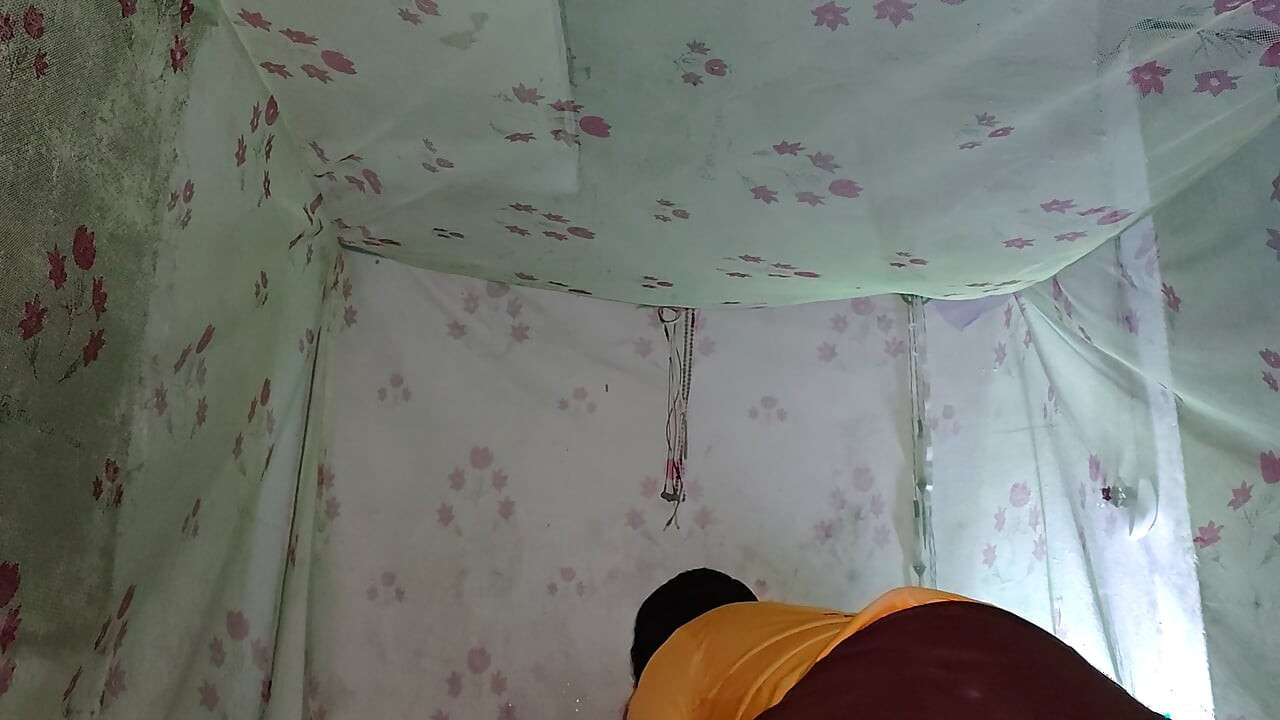 After a long time hard sex with loud moaning with Virgin college girl