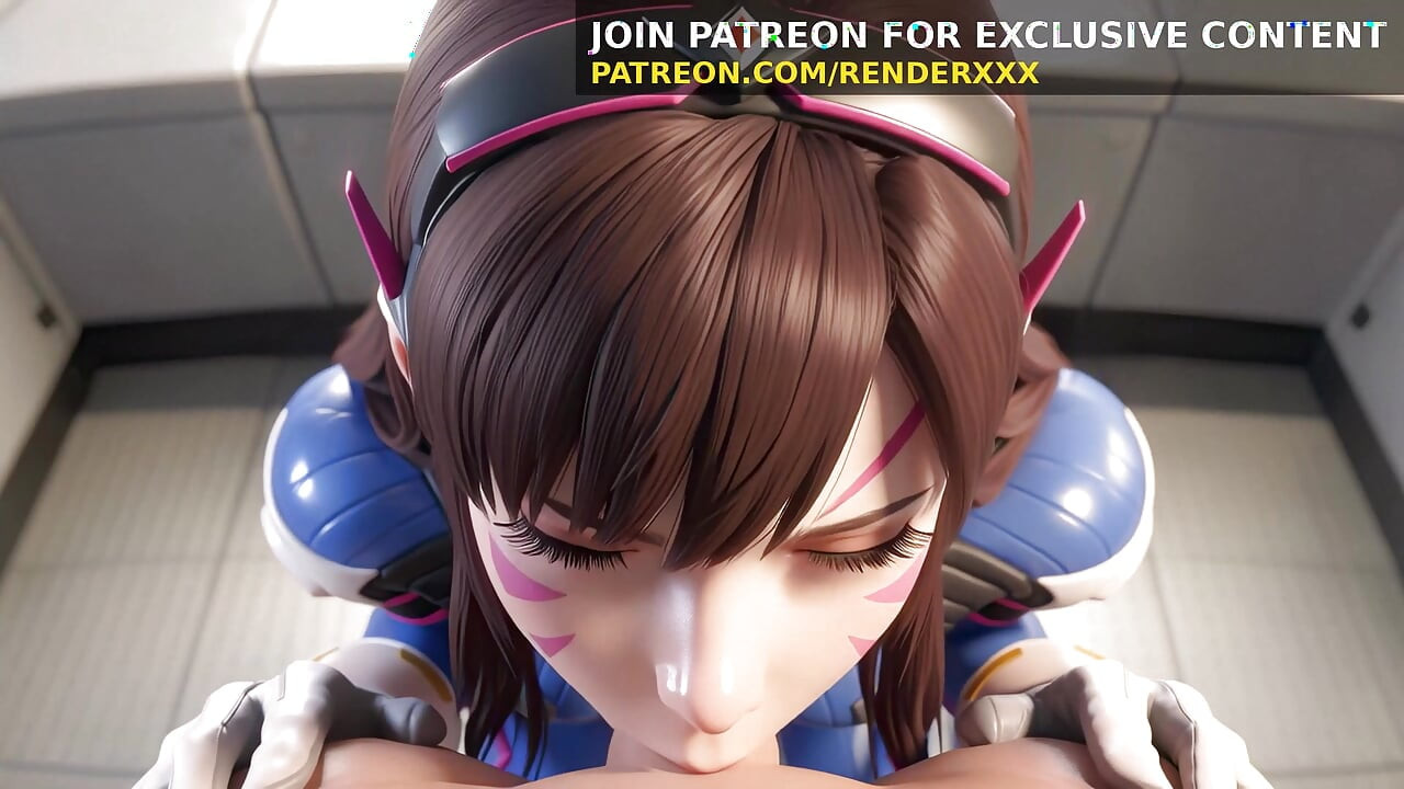 3D animacija: D.Va od - hentai bez cenzure
