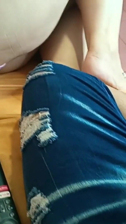 I'm in the living room with my stepmom and her huge ass makes my cock really hard | Clip 1