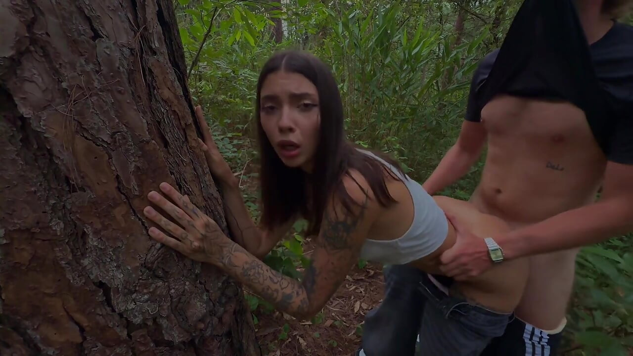 Real Sex in a Public Forest with a Stranger.